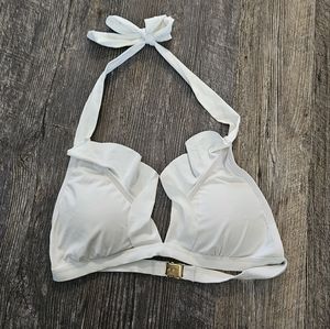 Tart swim ruffle halter bikini top